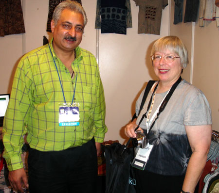Sunil Vaid with Bunny Bowen at KLIB 2005