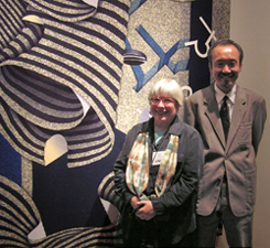Bunny Bowen and Shoukoh Kobayashi, World Batik Conference 2005